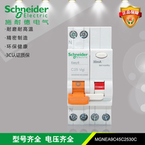 Schneider Leakage Protection Miniature Circuit Breaker 1p N C25A 30MA Order Number MGNEA9C45C2530C