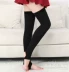 Mùa thu và mùa đông cộng với nhung ấm áp trên đầu gối quần legging vớ trung niên dày cotton vớ dài ống cao chân vớ Vớ mắt cá chân