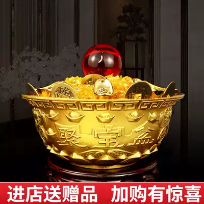 Pure copper cornucopia ornaments to attract wealth porch copper pot home living room shop shower cabinet gift copper cornucopia