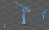 Dushka Heavy Machine Gun Dshk Naval Accessories 3D Printing 1/87 72 30 32 16 18 18 18 18 18 18 18 18 18 18 18 18