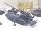1/72 64 48 87 100 56 76 Бывшие Советские 2S7 Самопроизводственная артиллерия 3D -печать произвольно