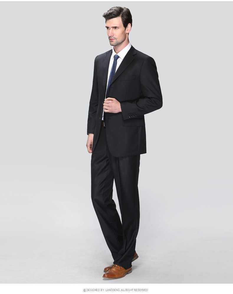Costume homme en laine pour printemps - Ref 1552395 Image 24