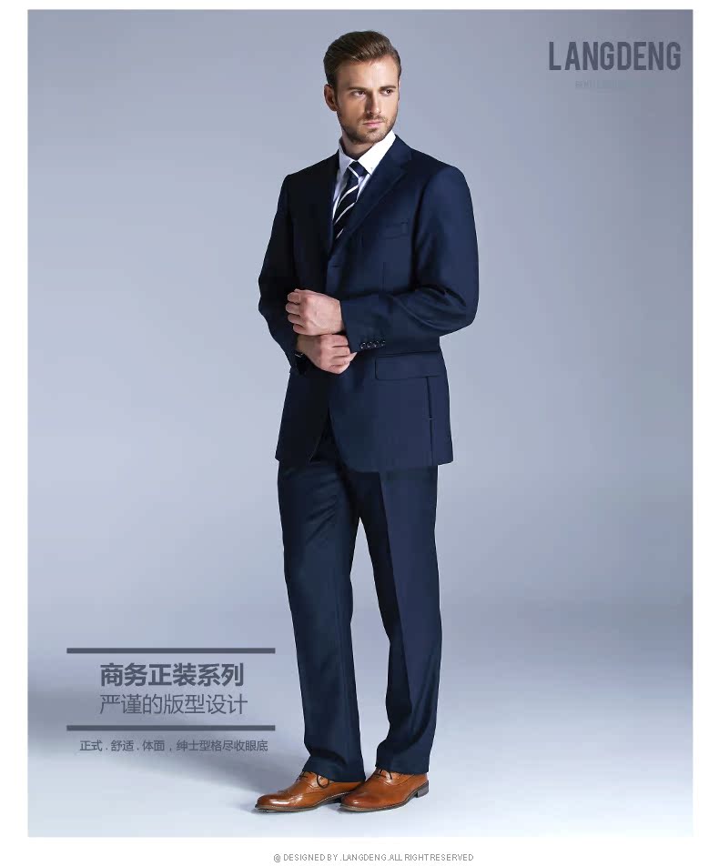 Costume homme en laine pour hiver - Ref 1577512 Image 14