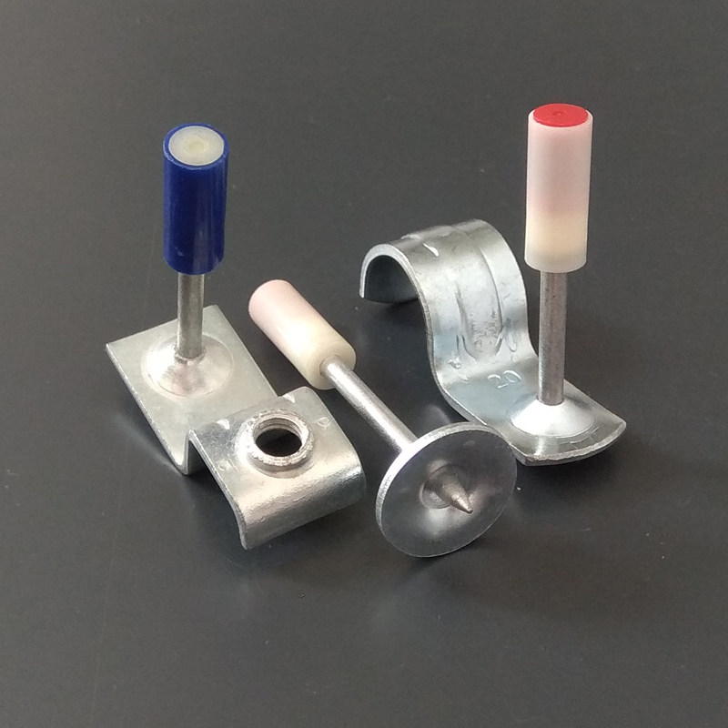 Manufacturers sell suspended ceiling integrated nail wood keel cement concrete fire shooting nail silencer line card gun nail