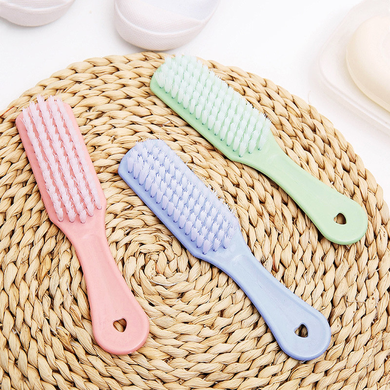 Shoe brush cleaning brush does not hurt shoes brush shoe brush clothing with brush laundry brush plastic multi-functional small brush with handle