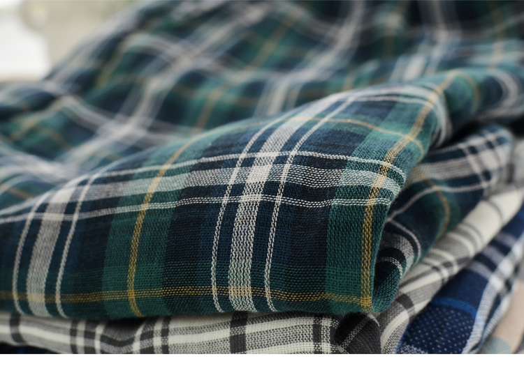 Nhật Bản mùa xuân và mùa thu nam cotton đôi gạc quần nhà đồ ngủ mùa hè điều hòa không khí phòng ngủ quần quần nhà quần tây nam đẹp