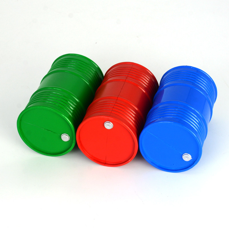 Remote control model climbing car DIY retrofit mood decoration accessories emulated plastic oil tank oil barrel KM2 TRX4