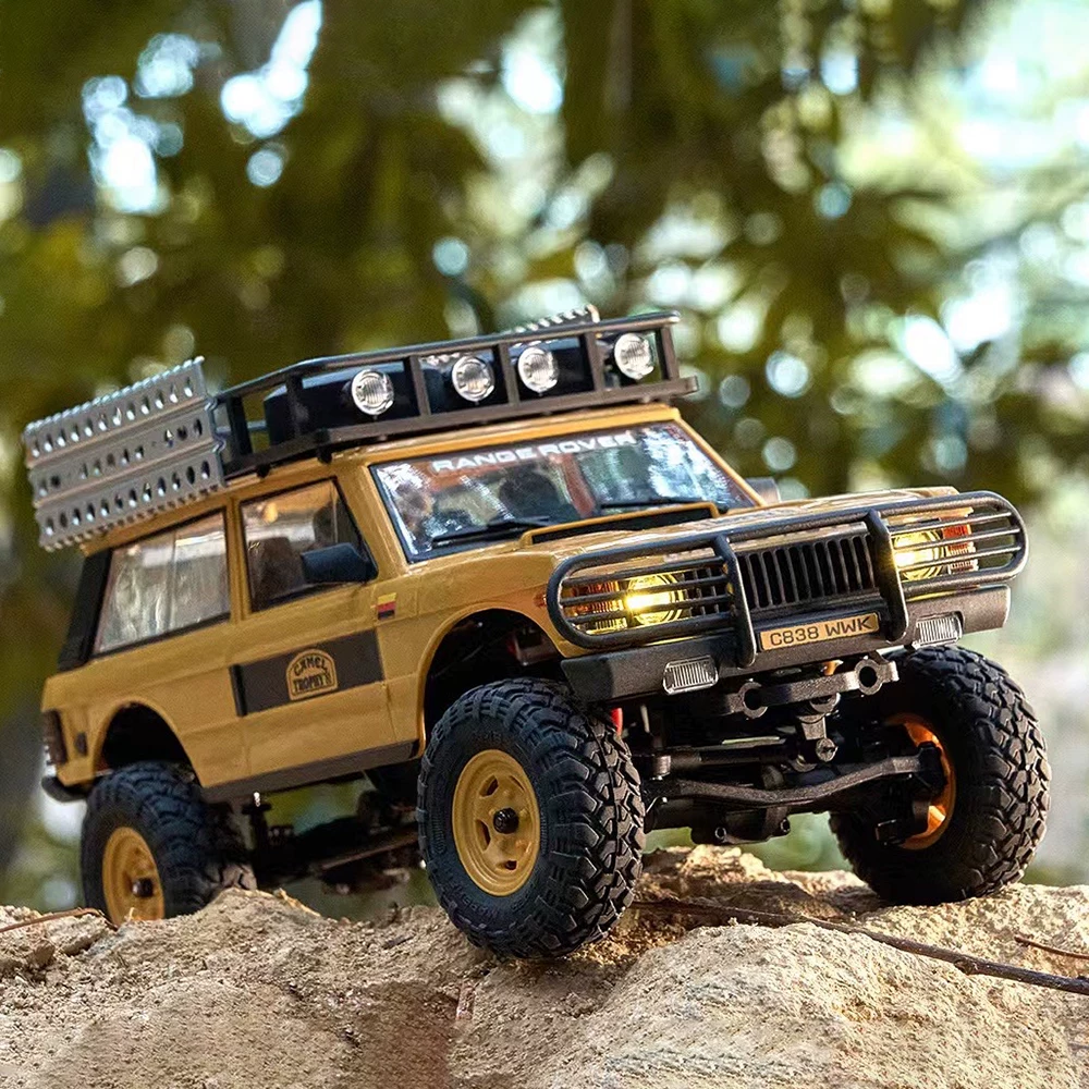 FMS Land Rover, реалистичный внедорожник, радиоуправляемая машина для мужчин и женщин, универсальная электрическая модель автомобиля, масштаб 1:24, может ползти, 14 лет