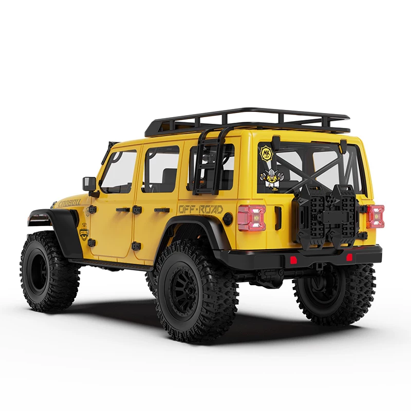 Lelalo MK-07 V2 1/7 RC удалённый пульт управления модель электрический внедорожник с двумя скоростями переключение дифференциал защёлка гоночный подъёмный автомобиль