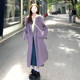 Taro Purple Woolen Coat Women's New Autumn and Winter Style