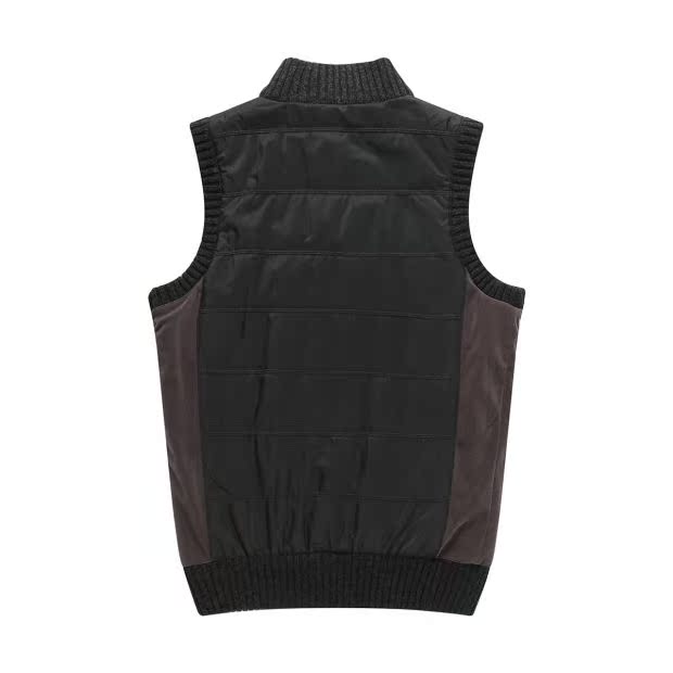 Mặc vest hai bên vào mùa thu và mùa đông Nam dày đan áo len cardigan áo vest giản dị vest vest vest nam áo len kiểu hàn quốc