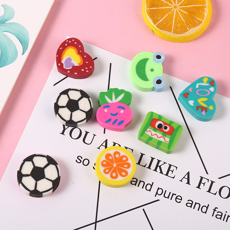 Cartoon Eraswipe Elementary School Kids Cute Mini Like Leather Rub Creative Children Stationery Items Kindergarten Rewards Gifts