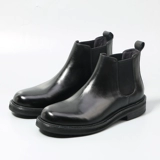 Martens, челси, высокие сапоги в английском стиле для отдыха, из натуральной кожи, в британском стиле