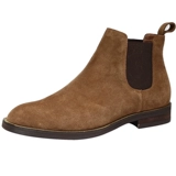 Короткие сапоги в английском стиле, челси, бахилы, из натуральной кожи