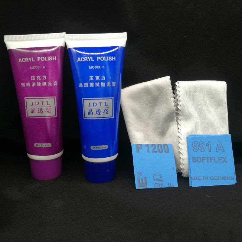 Acrylic plate Crystal translucent polishing paste Polishing paste Acrylic display box refurbished car headlight aging repair paste