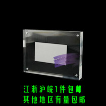 Factory direct acrylic photo frame 5 inch 6 inch 7 inch 8 inch 12 inch A4 transparent crystal phase frame can be customized