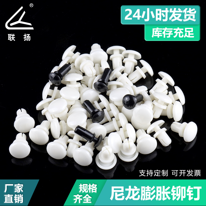 Luen Yang R3 Nylon Rivet Plastic Mother-daughter Rivet Push into the press-type expansion rivet PC board fixing clasp