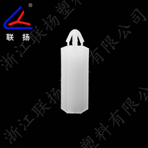White FM3 hexagonal nylon spacer column nylon plastic pillar hexagonal isolation column 1000