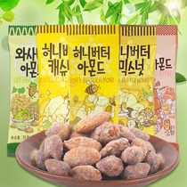 South Korea imported snack Tom Farm honey butter almond mustard wasabi almond cashew mixed nuts