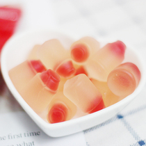 Korean products can be Peach Strawberry flavor yogurt fruit sandwich qq rubber fudge imported casual snacks