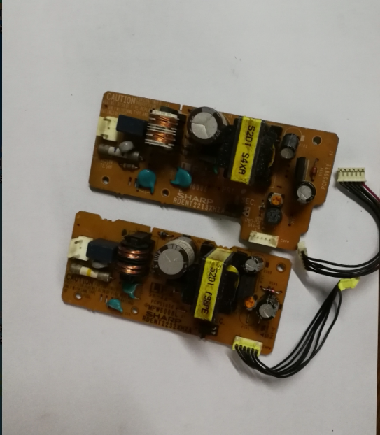 Sharp 528 529 521 520 526 Fax machine power board Thermal head scanner