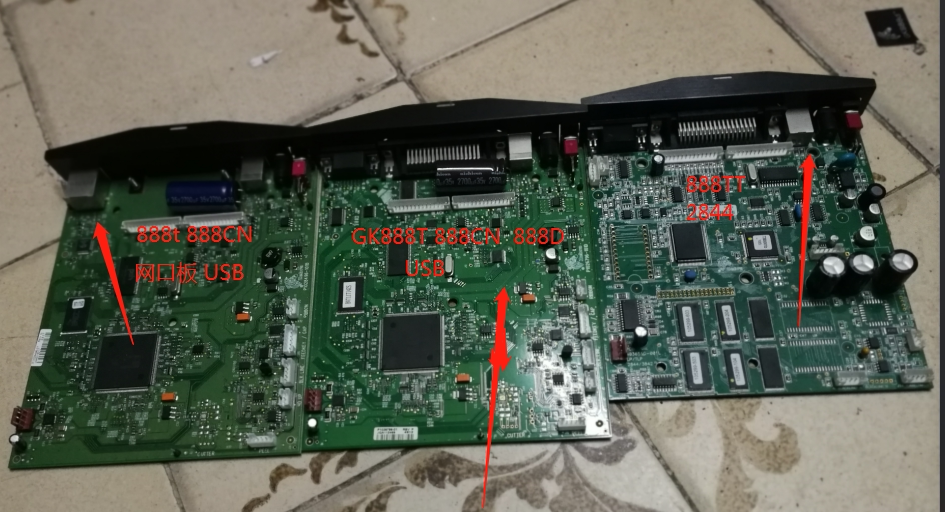 Zebra GK888t 888D TLP888tt 2844 820 800 barcode printer motherboard
