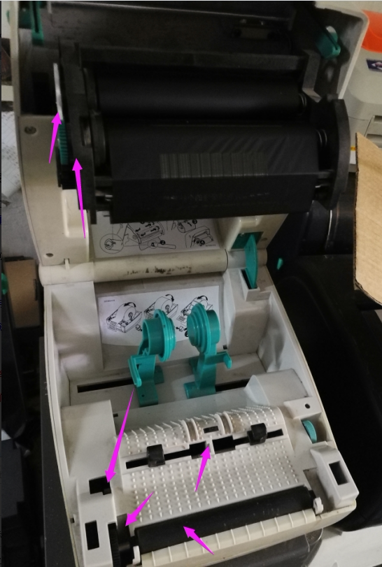 Zebra 888T 880tt 2844 820 420 Sensor Motor Paper Roller Wheel Motor