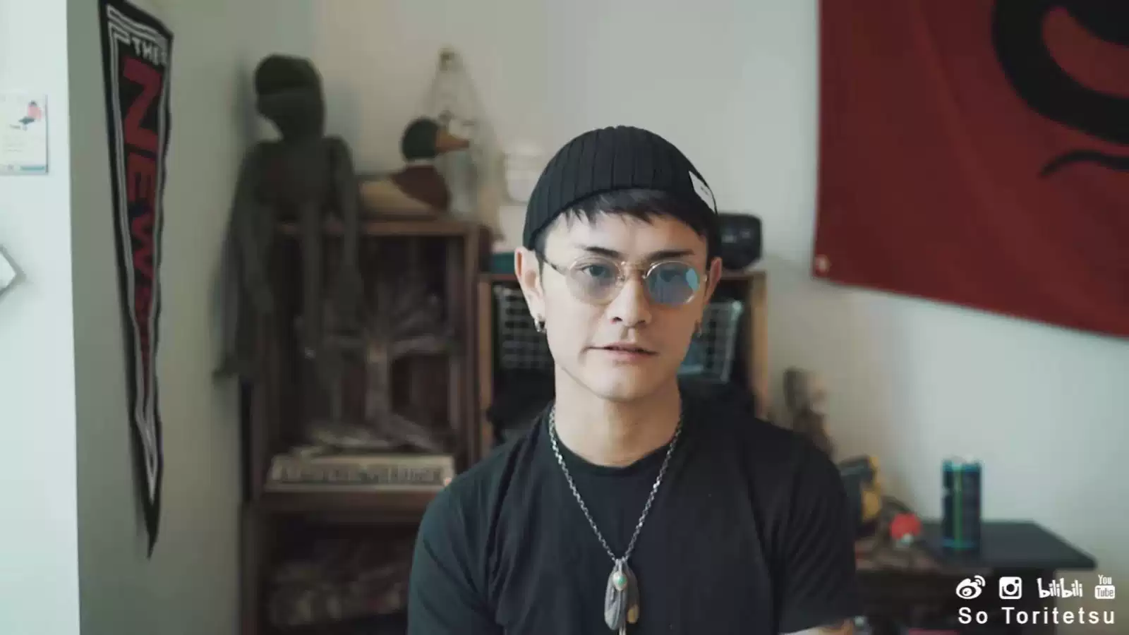 白山眼鏡店Timeworn Clothing 聯名Land Master眼鏡架蝌蚪同款-淘寶 