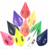 Arrow feather 2 inch Brazer imported flag arrow feather tiger pattern feather carbon arrow mixed carbon fiber bow and arrow flag feather rubber feather TPU