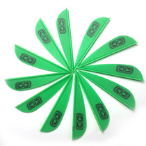 Easton arrow feather 1 75 inch water drop type arrow feather straight feather rubber feather arrow feather real shot