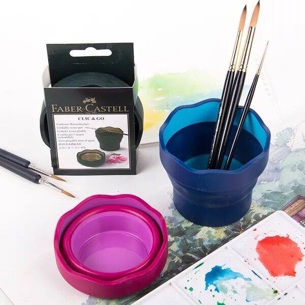 Faber Castell scalable brush - clean pen - brush bucket
