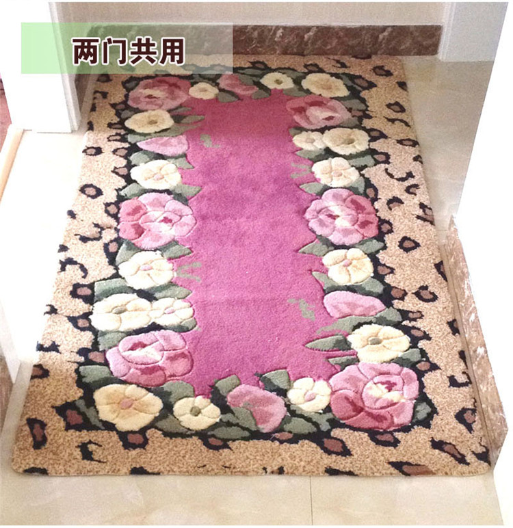 Cầu thang bước pad mat phòng ngủ sống keo miễn phí phong cách châu Âu tự dính thảm không trơn trượt thảm thảm sàn thảm cửa tấm thảm chùi chân - Thảm tấm thảm