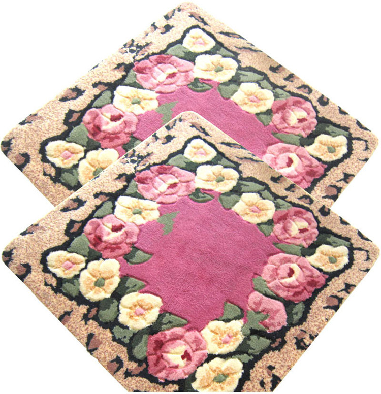 Cầu thang bước pad mat phòng ngủ sống keo miễn phí phong cách châu Âu tự dính thảm không trơn trượt thảm thảm sàn thảm cửa tấm thảm chùi chân - Thảm tấm thảm