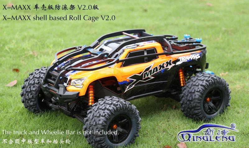 Traxxas X-Maxx Big X Xmaxx Car Shell Version Roll Cage Cool and Cool V2 Traxxas X-Maxx Big X Xmaxx Car Shell Version Roll Cage Cool and Cool V2