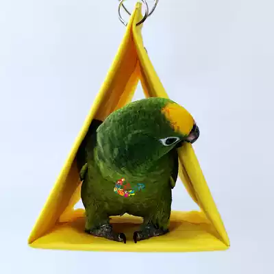 Yuexiu Tian spring and summer version of cotton canvas bird hanging bed parrot nest bird house sleeping nest