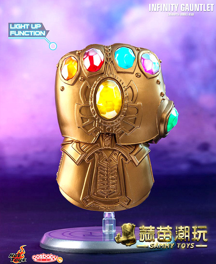 Spot HOTTOYS COSBABY HT infinite gloves COSB571 annihilation compound 4 model model ornaments