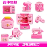 Реалистичная маленькая семейная электрическая легкая универсальная игрушка