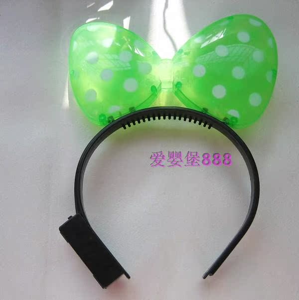 Giáng sinh phát sáng đồ chơi nơ sừng cô gái headband mũ bar buổi hòa nhạc đạo cụ cung cấp - Sản phẩm Đảng / Magic / Hiệu suất 	phụ kiện cosplay cảnh sát	