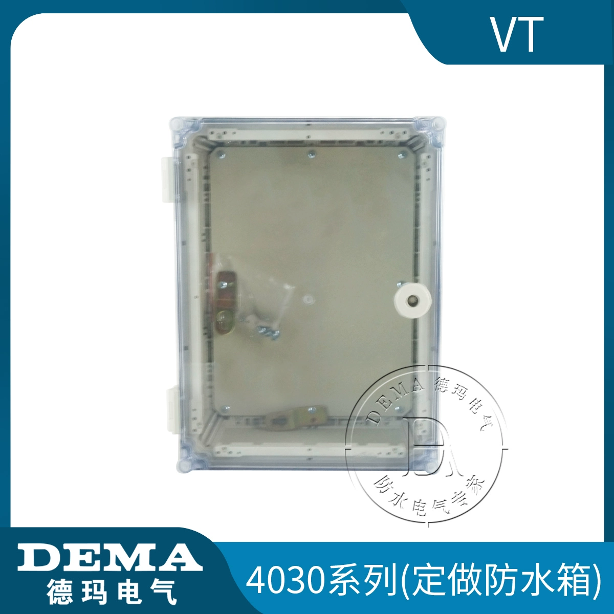 Hộp công tắc kỹ thuật hình ảnh trong suốt 400 * 300 series tùy chỉnh được sản xuất theo yêu cầu chống bụi và chống mưa Hộp dòng điện yếu Thiết bị hoàn chỉnh ABS - Thiết bị sân khấu
