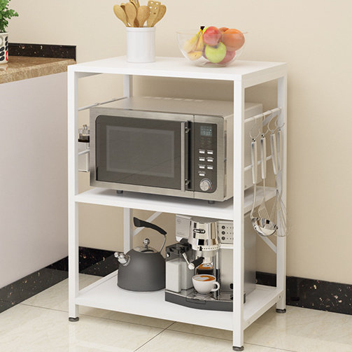 Multi-layer rack microwave oven shelf restaurant simple storage appliance rack multi-functional kitchen rack storage rack