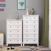 American toilet side cabinet toilet storage cabinet drawer cabinet Cabinet cabinet Cabinet solid wood bathroom side cabinet