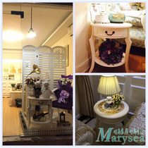 Jane European style sofa side table side table a few creative bedside small round table telephone station decoration corner balcony leisure table