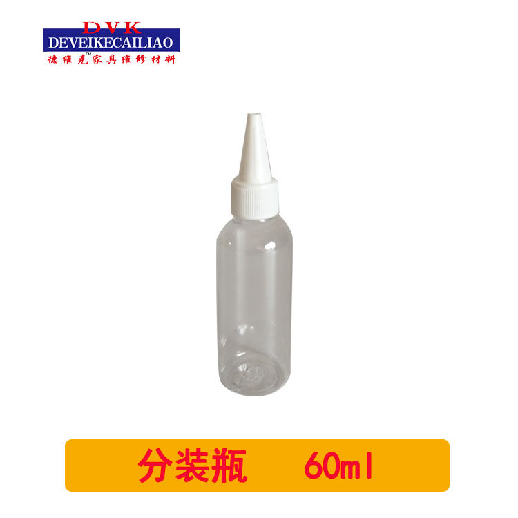 Home Furniture Repair Beauty Repair Material 60 Ml Plastic Bottle Pointed Mouth Split Bottle