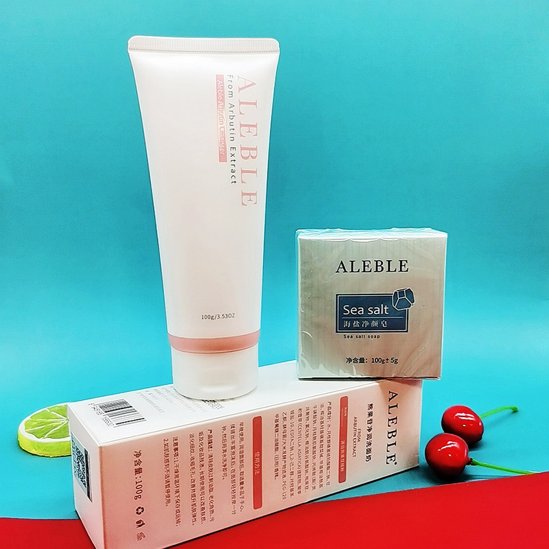 Aleble Xiong Fruits Net Chất thải sữa Sữa Làm sạch sâu Hợp đồng Kiểm soát lỗ chân lông Amino Acid Cleanser sữa rửa mặt cho da dầu