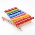 Đồ chơi âm nhạc xylophone cho trẻ em gõ tay vào đàn piano cho trẻ em chơi piano quãng tám Orff dụng cụ giáo dục sớm 1-2-3 tuổi