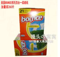 In stock] Canada BOUNCE four-in-one soft paper fragrant paper (dryer)