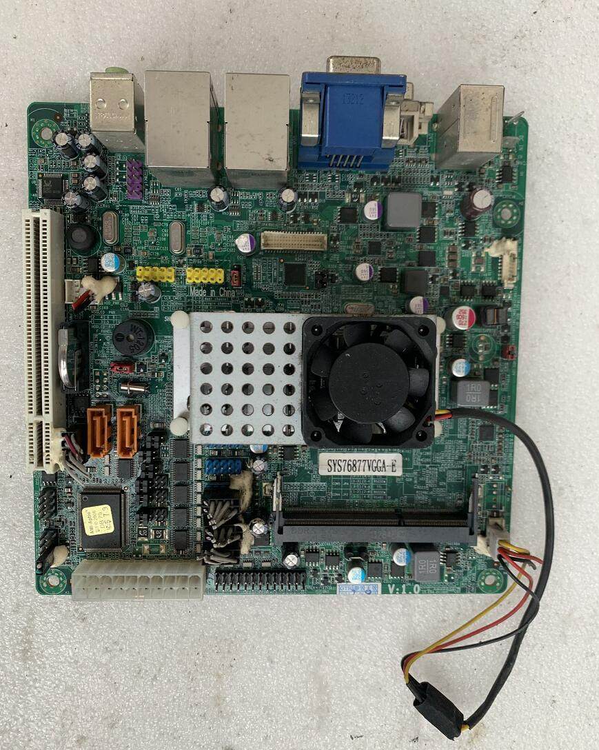 Original assembly and disassembly of Tsinghua Tongfang Motherboard TIGD2-I V: 1 0 SYS76877VGGA-E dual network port motherboard