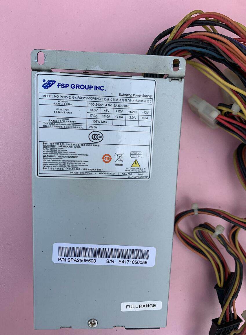 The original SATA 1 U power supply FSP250-50FGNC industrial control machine power supply 8 SATA 3 IDE