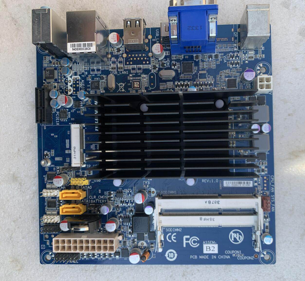 Original assembly and disassembly technology Cargia M5NM1AI cashier's industrial control board low power consumption integrated CPU spot