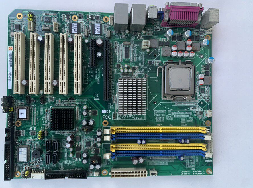 AIMB-762G2 Industrial Control Board AIMB-762 Rev A1 Dual Network Equipment Machine Main Board